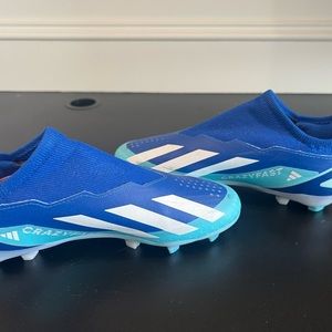Adidas Kids' X Crazyfast.3 Laceless FG Soccer Cleats
